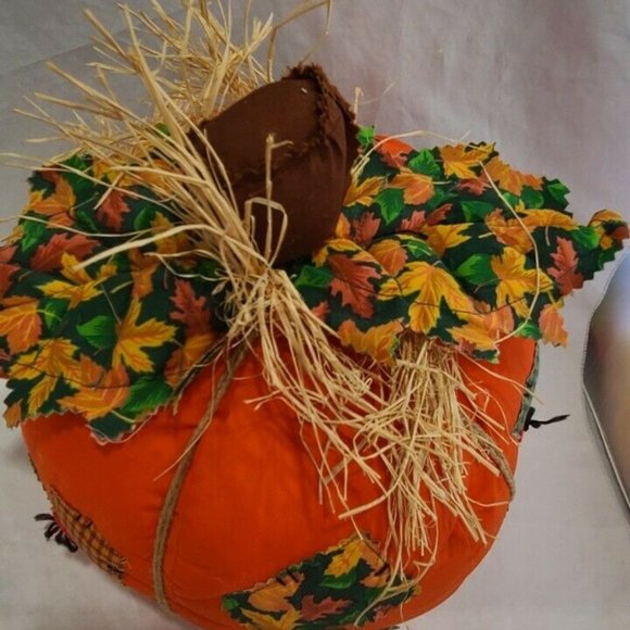 Main Joy Limited Fabric Pumpkin Halloween Fall Dec - Picture 2 of 9
